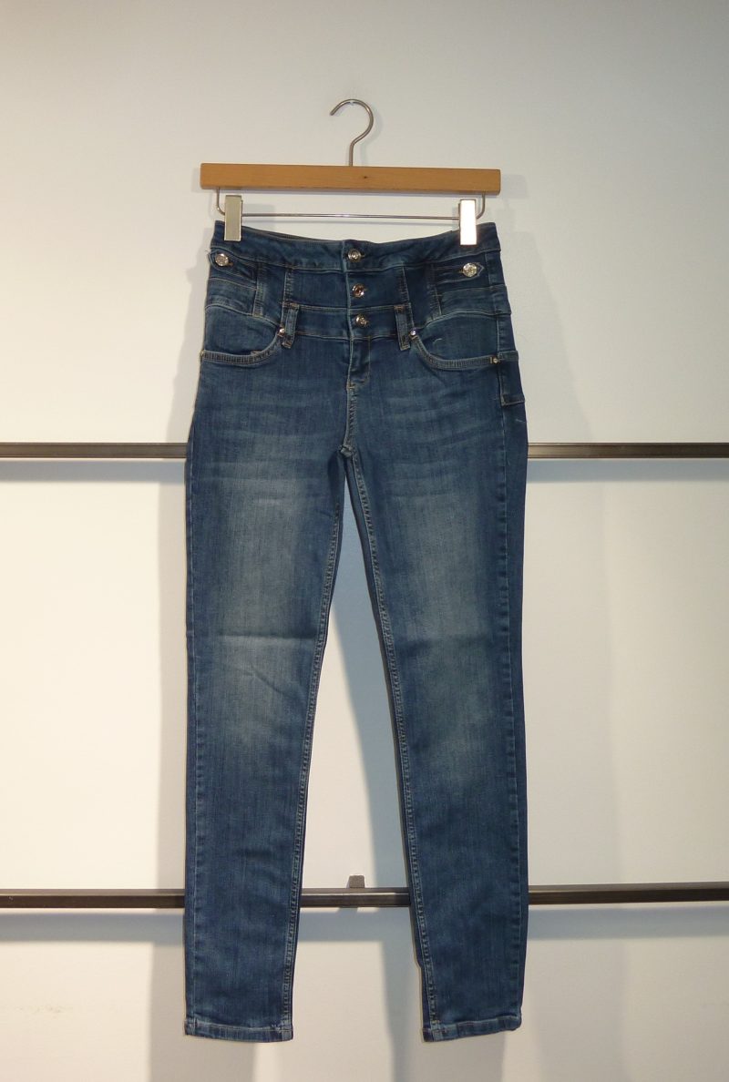 Liu Jo - RAMPY - Skinny High Waist Jeans in Dunkelblau