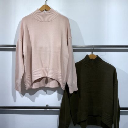 Oui - Modisch-sportlicher Pullover mit breiten Rippenbündchen