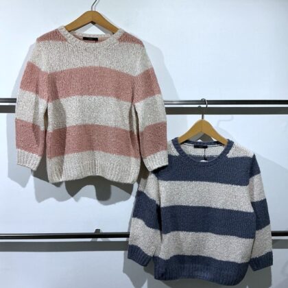 Oui - Kuschelpullover ESMY mit verkürztem Arm