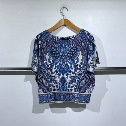 Oui - Shirt mit plazierten Druck