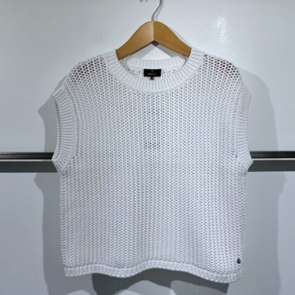 monari- Hochwertige Strickweste aus Baumwollmischung