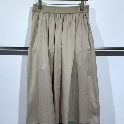 Oui - Leichter Rock mit elastischer Taille