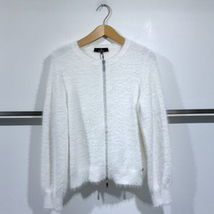 monari - Strickjacke mit  Reißveschlüss