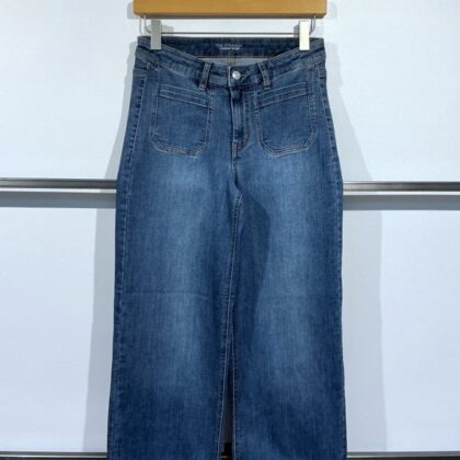 Oui -  The Straight Jeans mit aufgesetzten Taschen