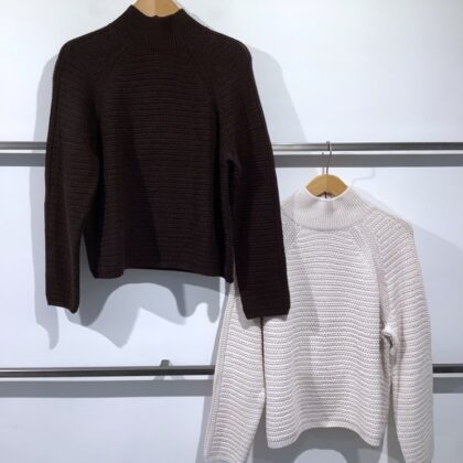Oui - moderner Pullover mit Raglanärmel